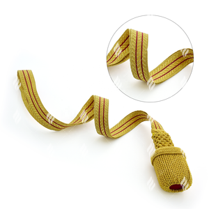 Correa de Alta Calidad, Resistente, Cosida a Mano, con Nudo de Espada Trenzado, de Poliéster/Nailon, Totalmente Lavable, para Bolsos y Accesorios de Uniforme - Product Image 3