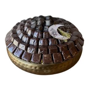 Bol de service à chocolat moderne en acier inoxydable avec rebord poli Plat à dessert moderne en métal pour bonbons et fruits pour la décoration intérieure et la cuisine - Product Image 5