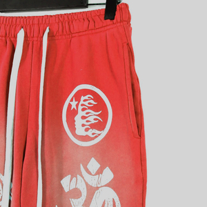 Conjunto personalizado de Sudadera con capucha de algodón para hombre, conjuntos de joggers deportivos con estampado de farol, chándal informal holgado Unisex - Product Image 4