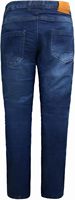Pantalon de moto extensible coupe-vent respirant grande taille pour homme et femme, jean doublé en polyester/coton, toutes saisons