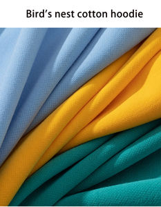 Gros printemps automne Couple pull 100 coton sweats à capuche solides hommes en vrac sweat à capuche surdimensionné - Product Image 4