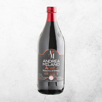 Acetificio Andrea Milano Made Italy Balsamic Vinegar Modena IGP 1Lt Liquid Glass Bottle Seasonings Condiments BRC Certified 5