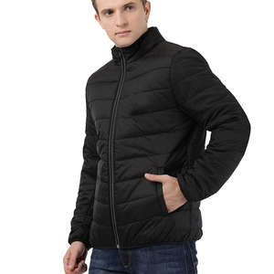 Nouvelle saison, prix d'usine, vestes matelassées pour hommes, fermeture éclair, veste matelassée d'hiver avec design personnalisé, service OEM - Product Image 4