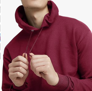 Sudadera con capucha de algodón grueso y forro polar, cálida para invierno, manga larga, hombros caídos, ajuste holgado, estampado, ODM, transpirable, elegante y a la moda. - Product Image 3