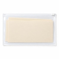 Pochette à fermeture éclair en PVC personnalisée, étui à crayons transparent avec logo, pochette à fermeture éclair en PVC réutilisable pour fournitures scolaires et de bureau, vente en gros OEM