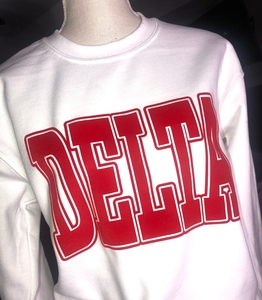 เสื้อยืดคอกลมแขนยาวคอกลมมีฮู้ดสไตล์กรีก DST Delta ทำจากผ้าฝ้าย - Product Image 2