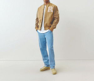 Logo personnalisé vestes universitaires pour hommes en différentes couleurs coupe régulière vêtements décontractés pour vestes unisexes - Product Image 3