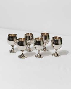 Coupe à vin en argent martelé pour les amoureux du cœur, coupe à vin moderne en métal, coupe Kiddush juive pour les cadeaux de mariage, Noël, couple - Product Image 5