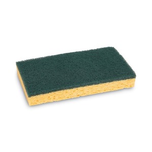 Esponja de Fregado de Uso Medio Boardwalk 74BWK MD, 20 Unidades por Caja, 3.6 Pulgadas X 6.1 Pulgadas 0.75 pulgadas Grueso y Envasado Individualmente - Product Image 1