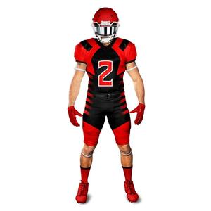 Vêtements de football américain personnalisés de la meilleure qualité OEM respirants à manches courtes design uniformes grande taille pour la saison estivale - Product Image 1