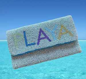 กระเป๋าคลัทช์สำหรับผู้หญิงกระเป๋าซองสีใสลายดอกไม้สายโซ่สีทองสไตล์งานฝีมือออกแบบได้ตามต้องการ - Product Image 1