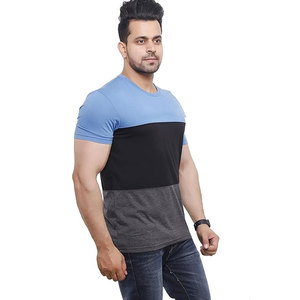 Camisetas personalizadas para hombre 100% algodón de alta calidad talla grande transpirable ligero microfibra al por mayor - Product Image 3