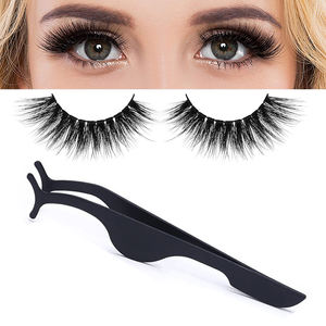 Outil d'applicateur de faux cils en acier inoxydable et pince à épiler Vente en gros de haute qualité avec logo personnalisé - Product Image 6