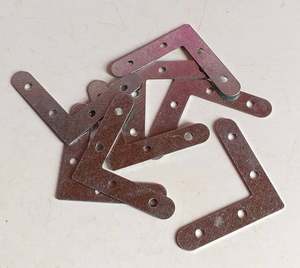 Support d'angle en acier doux Khuniya de 4 pouces pour fenêtres MS, idéal pour les cadres, les grilles et la fixation structurelle, au meilleur prix de gros - Product Image 2