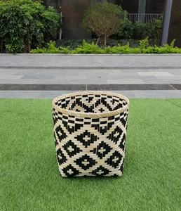 Cesta de bambú natural de diseño único para almacenamiento en el hogar y la cocina 100% material de bambú de la mejor calidad hecho en Vietnam - Product Image 6