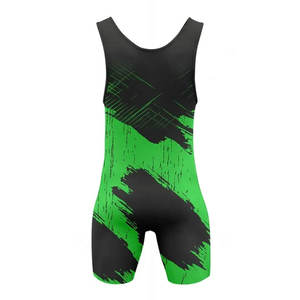 Singlet standard de bonne qualité, équipement de combat, singlet de lutte, singlet de lutte réversible pour jeunes, singlet de lutte uni - Product Image 3