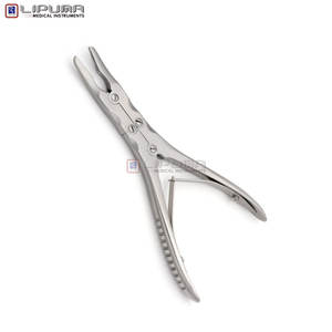 Outil orthopédique de qualité médicale en acier inoxydable de haute qualité pour l'enlèvement chirurgical des os Boehler Rongeur Instruments médicaux pour tissus osseux - Product Image 2