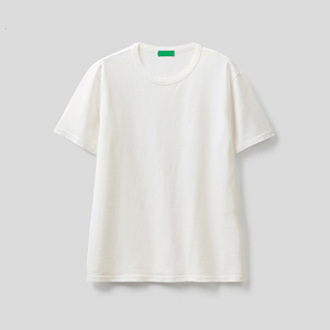 เสื้อยืดแขนสั้นผ้าฝ้าย100% โอเวอร์ไซส์สำหรับผู้ชายซักง่ายคอกลมมีลายพิมพ์สำหรับฤดูร้อน - Product Image 1