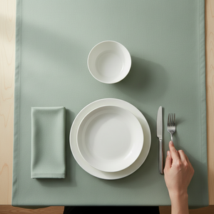 Premium Duck Cloth Luxury Cotton Polyester Woven Customizable <b>Square</b> <b>Tablecloth</b>-Waterproof Eco-Friendly Strong Long Lasting - Product Image 1