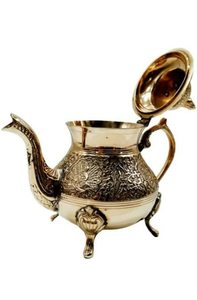 Tetera Árabe de Latón, Vajilla Clásica, Diseño Personalizado para Utensilios de Cocina - Product Image 4