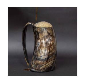 Chopes à bière en corne de buffle 100% naturelles pour la bière, le vin, le miel et la bière, fabriquées à la main, étanches - Product Image 5