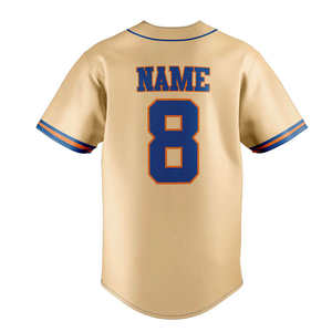 Uniformes de Béisbol para Hombre al por Mayor de Fábrica, Uniformes de Béisbol con Botones Completos y Logotipo Personalizado Impreso de la Mejor Calidad - Product Image 5