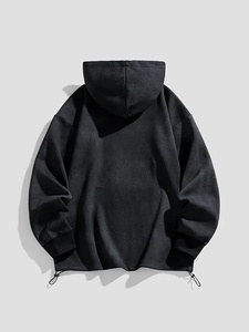 Sudadera con capucha de lana con diseño de nuevo estilo, Sudadera con capucha de lana ligera, ropa de invierno de calidad Premium para hombre, jersey básico, mezcla de algodón - Product Image 3