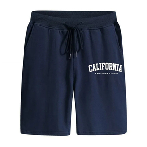 Novedad de verano 2025, pantalones cortos para caminar para hombre, pantalones hasta la rodilla con estampado de California, pantalones cortos deportivos informales para exteriores para el hogar de alta calidad - Product Image 2