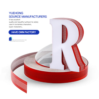 Bobines en aluminium de style de mode pour les lettres de canal Bandes en aluminium perforées poinçonnant avec des trous