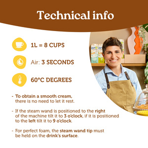 Bevanda Vegetale alla Banana OraSi Barista per Distributori, 1 Litro, 12 Unità, Durata 360 Giorni - Product Image 4