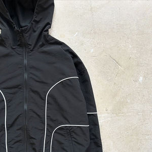 Venta al por mayor de invierno de los hombres con capucha acolchada Puffer Chaqueta a prueba de viento de moda Multi Panel de la burbuja Chaquetas - Product Image 2