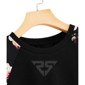 Ropa de moda sudadera al por mayor personalizado color puro en blanco mujeres sublimación sudadera para la venta - Product Image 3