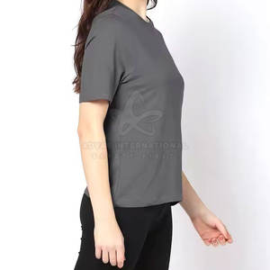 เสื้อยืดผู้หญิงแบบสั่งทำ เสื้อยืดผู้หญิงแบบสวม เสื้อผ้า เสื้อยืดผู้หญิง - Product Image 2