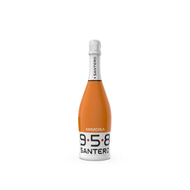 958 Santero Mimosa, Zoete, Mousserende Cocktail, 750 Ml, 25.36 Oz, Alcoholpercentage 6,5%, Sinaasappelsmaak