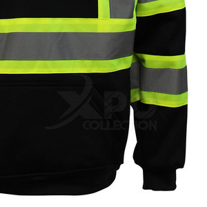 เสื้อมีฮู้ดสำหรับทำงานก่อสร้างแบบระบายอากาศได้ดีมีฮู้ดแบบ Hi VIS - Product Image 6