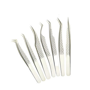 2025, una de las mejores pinzas profesionales para pestañas, Kit de 7 Uds con tasa de venta completa, Kit de pinzas para pestañas de buena calidad - Product Image 1