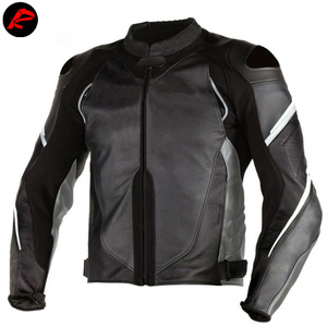 แจ็กเก็ตหนังมอเตอร์ไซด์แขนยาวใส่สบายแจ็คเก็ตมอเตอร์ไซด์หนังสั่งทำได้ - Product Image 3