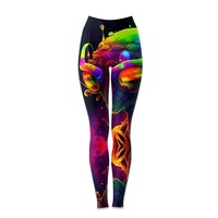 Shorts de Yoga Personalizados al por Mayor para Mujer, Cintura Elástica con Encaje, Conjunto Deportivo de 2 Piezas con Estampado por Sublimación, Tallas Grandes, Cinturón Sólido