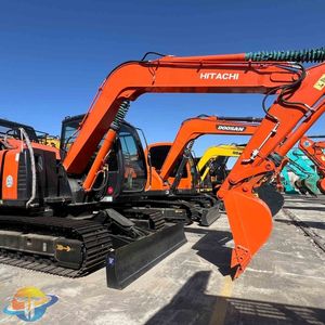Mini-excavatrice sur chenilles Hitachi ZX70 d'occasion au meilleur prix avec moteur Hitachi d'origine, en excellent état - Product Image 5