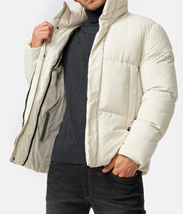 Fashion New Casual Color Cotton-padded <b>Jacket</b> Coat <b>Men's</b> Warm Windproof Overalls Cotton-padded Puffer <b>Jackets</b> for <b>Men</b> - Product Image 3