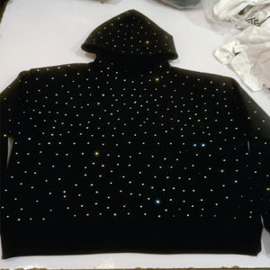 Sudadera con Capucha de Forro Polar Personalizada para Hombre, con Cuello Alto, Bordado, Abrigo Cálido de Sherpa, Chaqueta de Forro Polar con Cierre, Sudadera - Product Image 1