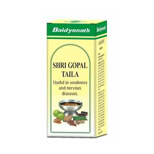 Huile de massage premium Baidyanath Shri Gopal Taila 50 ml - Product Image 1