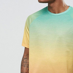 Logo personnalisé pour hommes T-shirt surdimensionné Ringer poids lourd 100% coton 220 Grammes ringer sublimation tshirts pour hommes - Product Image 2