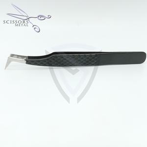 Individual Packing Multi-Function Stainless Steel Eyelash Tweezers with Soft-Tipped <b>Pick</b> Tool for Eyelash Extensions - Product Image 3