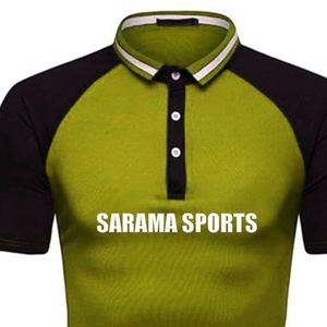 Polos de manga corta de verano logotipo personalizado transpirable botón abajo cuello Polo camiseta para Unisex - Product Image 1