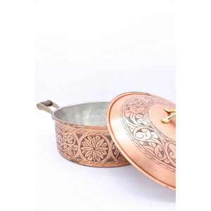 Vente chaude Artisanat Service Pot De Luxe Minimaliste Sûr Pur Cuivre Western Hotelware Exportateur De L'Inde Avec Une Qualité Supérieure - Product Image 1