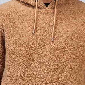 New Arrival <b>Men</b> And Women's <b>Sherpa</b> <b>Fleece</b> Thermal Hoodies For Casual Wear And Outdoor Solid Pattern Custom Color <b>Men's</b> Hoodies - Product Image 6