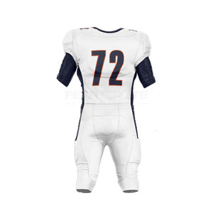 Uniforme de football américain de taille adulte de quantité minimale de commande basse Uniforme de football américain d'équipe de haute qualité en stock - Product Image 3