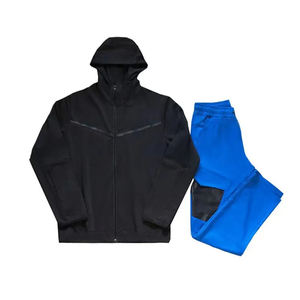 ชุดออกกำลังกายขาสั้น2ชิ้นสำหรับผู้ชายผู้หญิงชุดเล่นกีฬาระบายอากาศสีตัดกันออกแบบได้ตามต้องการ - Product Image 4