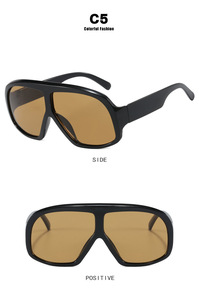 Fenyi แว่นตากันแดดผู้หญิงแบบชิ้นเดียวกรอบใหญ่, UV400 PC ฮิปฮอปปกป้องแสงแดดบุคลิกยุโรปและอเมริกาขายส่ง - Product Image 4